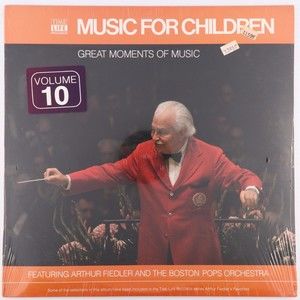 Arthur Fiedler Music For Children Volume 10 Time Life Record 12" Vinyl LP Sealed